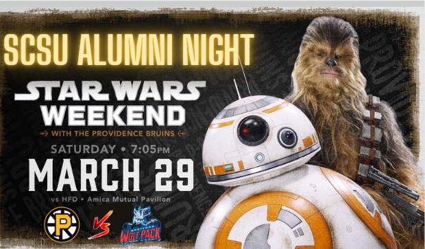 SCSU Alumni Night - Star Wars Weekend with the Providence Bruins