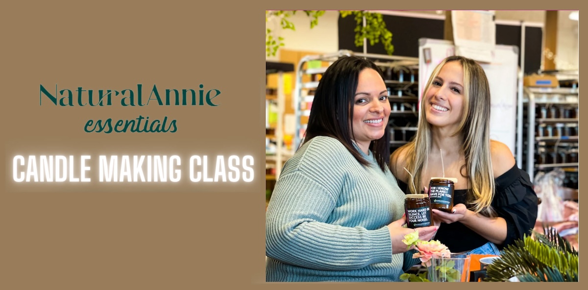 Natural Anne Essentials - Candle Making Class