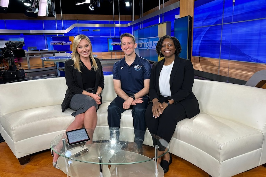 WTNH's Natasha Lubczenko, Dr. William Lunn, Dr. Ayanna Walker