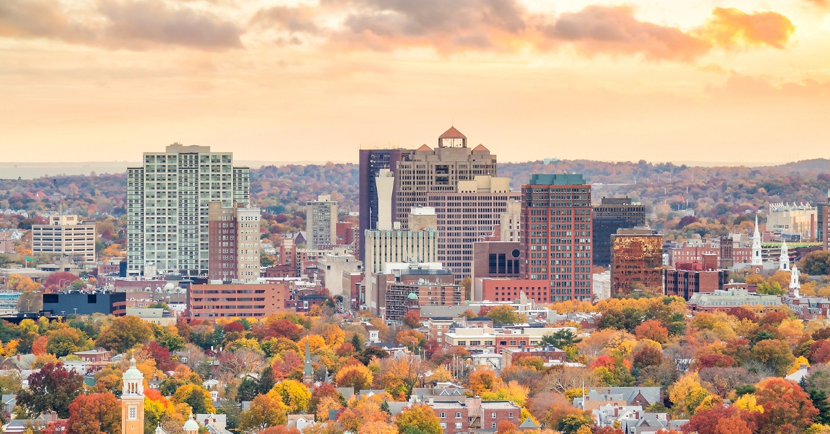 New Haven city center