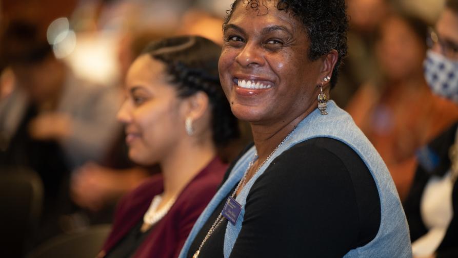 UAP Director, Dawn Stanton, smiling at the camera.