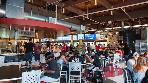 Connecticut Hall food court